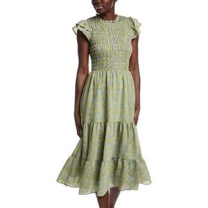 Sam Edelman Olive Floral Midi Dress